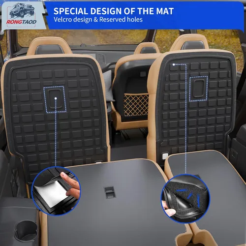 Miniatura 3 de Rongtaod Tapete de Carga Compatible con Hyundai Palisade 2020-2025 de 7 Asientos, Tapete de Maletero, Tapete de Carga, Forro de Carga para Todo