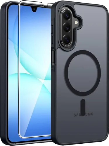 Miniatura 30 de FNTCASE Funda para iPhone 13 Pro: Fundas magnéticas translúcidas mate delgadas con protector de pantalla de vidrio templado