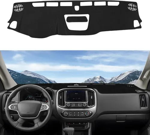 Miniatura 53 de Alfombrilla de tablero de ajuste personalizado para Chevrolet Trailblazer 2021 2022 2023, accesorios con cubierta de salpicadero HUD, alfombrilla