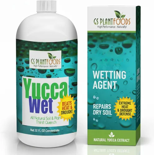 Yucca Húmedo, Extracto de Yucca Líquido - Agente de humectación orgánico y surfactante, Ahora en concentrado de 32 oz