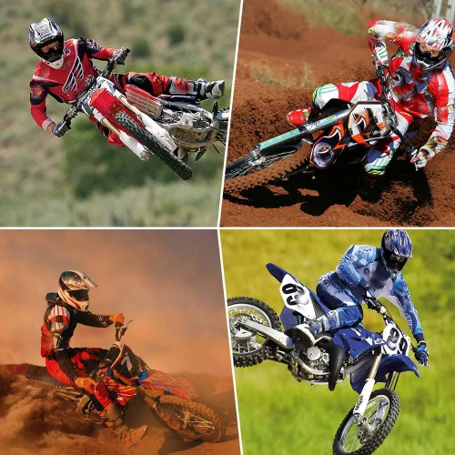Miniatura 7 de Gafas de Motocross – Gafas MX para ATV, Motocicleta, Snowboard, Dirtbike y Deportes de Motor – Antiniebla, UV400, Antiarañazos, A Prueba de Polvo