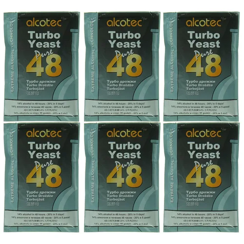 Miniatura 3 de Alcotec Levadura turbo de 48 horas Levadura de cerveza en polvo Levadura de vino para la elaboración de vino Levadura seca levadura