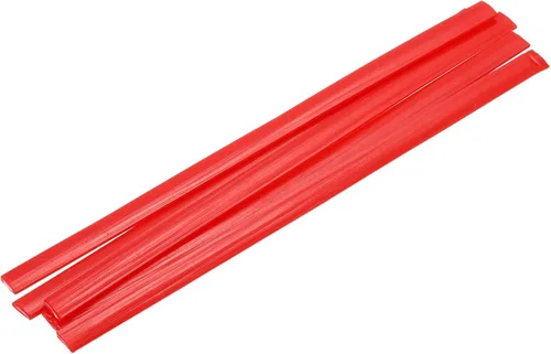 Miniatura 104 de MECCANIXITY 5 varillas de soldadura de plástico amarillo de 0.374 in x 9.843 in HDPE cinta plana de soldadura de plástico para reparar tanques