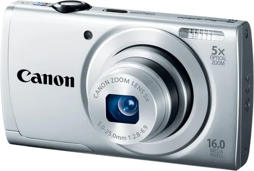 Miniatura 6 de Cámara digital PowerShot A2500 16.0 Megapíxeles con zoom óptico de 5x y grabación de video HD 720p. plateado