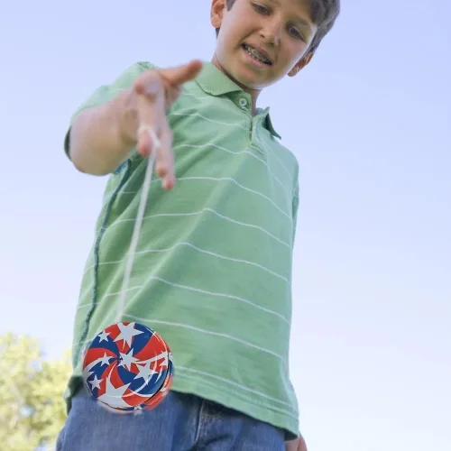 Miniatura 3 de Fun Express - YO-Yos patrióticos para el 4 de julio - Juguetes - Juguetes de valor - Yo - Yos - 4 de julio - 12 piezas