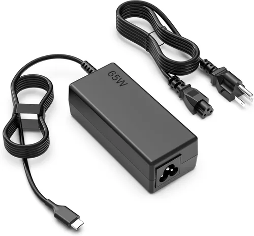 SLE-TECH Adaptador de CA USB C de 65 W compatible con Lenovo Thinkpad/Yoga/Chromebook, T480 T480S C930 C940 100e 300e 500e ADLX65YLC3D 4X20M26268