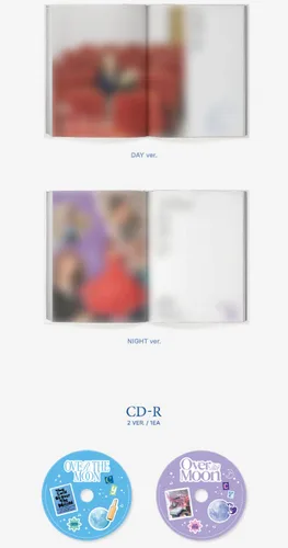 Miniatura 3 de Lee Chaeyeon Over The Moon 2nd Mini álbum Photobook+Pegatina+Postal+Mensaje especial+Papel de examen+Tarjeta de identificación+Tarjeta