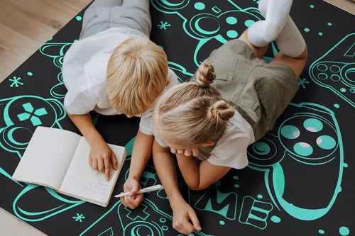 Miniatura 2 de Sunnycitron Alfombras de Área para Gaming Alfombra de Jugador Gamer para Decoración de Habitación de Niños Adolescentes Alfombra de Habitación