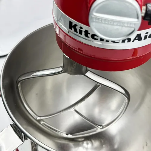 Miniatura 8 de Batidor plano de repuesto para batidoras KitchenAid de 5 más/6 cuartos con soporte de elevación de tazón/Accesorios de paleta de acero inoxidable