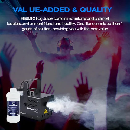 Miniatura 5 de Fog Juice - Máquina de niebla mezclable con agua condensada, solución de humo líquido para máquina de niebla a base de agua, ideal para fiestas