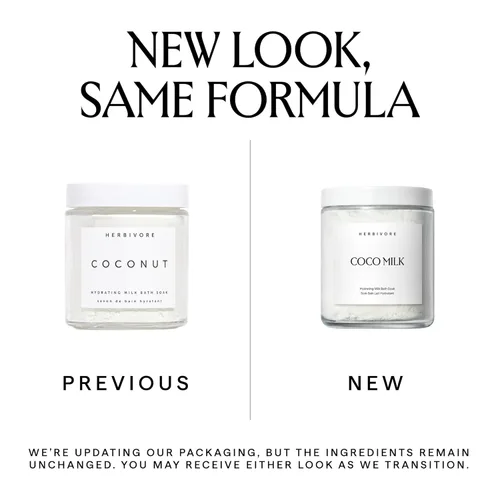 Miniatura 3 de HERBIVORE Coconut Milk Bath Soak Deeply Hydrating + Skin Softening, Soothing Light Coconut Scent, Vegan, Plant-Based