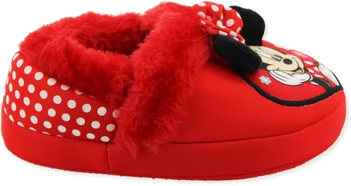 Miniatura 5 de Minnie Mouse - Pantuflas de felpa para niña pequeña