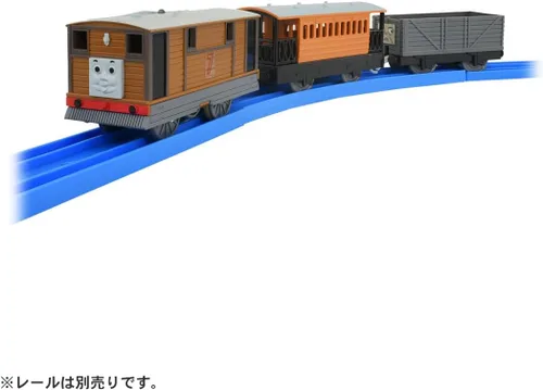 Miniatura 4 de Modelo de coche de juguete japonés – Plarail Thomas TS-11 TobyAF27