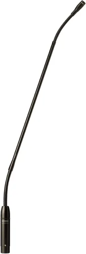 Miniatura 19 de Micrófono Shure MX405LP/C de condensador cardioide, cuello de cisne de 5" con indicador de estado bicolor, menos preamplificador
