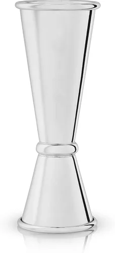 Miniatura 12 de Viski Jigger doble de estilo japonés para cócteles, kit de barra esencial, 1oz y 2oz con medidas interiores, dorado Oro