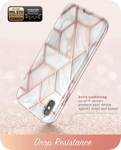 Miniatura 4 de Funda para iPhone XS, iPhone X, [protector de pantalla integrado] i-Blason [Cosmo] carcasa brillante para iPhone XS 5.8 pulgadas 2018