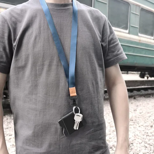 Miniatura 4 de Cordón para el cuello para llave y placa de identificación, cordón para el cuello para hombres y mujeres
