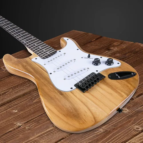 Miniatura 5 de LyxPro - Guitarra eléctrica de 36 pulgadas y kit para niños con guitarra de tamaño 3/4 para principiantes, amplificador, seis cuerdas, dos púas