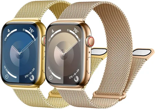 Miniatura 15 de Correa milanesa para Apple Watch Band de 1.575 pulgadas, 1.732 pulgadas, 1.614 pulgadas, 1.772 pulgadas, 1.654 pulgadas, 1.614 pulgadas, 1.614