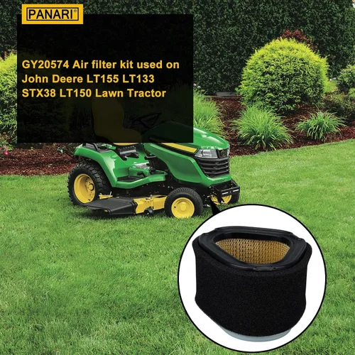 Miniatura 2 de Panari GY20574 LG191 Kit de mantenimiento del filtro de aire para AM123553 AM121608 LX173 LT133 LT155 LTR155 STX30 STX38 Scotts S1642 SST15 Tractor