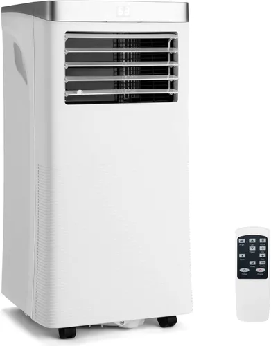 LDAILY Aire acondicionado portátil de 10000BTU con control remoto, enfriador de aire 3 en 1 con 3 modos y 2 velocidades de viento, función de
