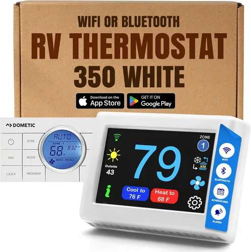 Miniatura 22 de MICRO-AIR EasyTouch - Termostato digital de repuesto para autocaravana, programable y confiable, habilitado para WiFi y Bluetooth, termostato