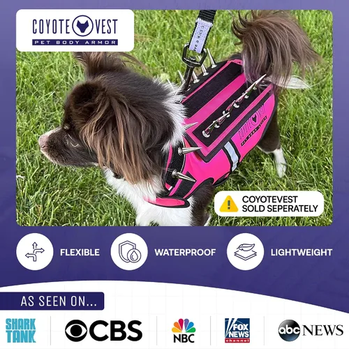 Miniatura 5 de HawkShield - Almohadilla para CoyoteVest o chaleco de espigas, chaleco de arnés protector para perro, complemento para proteger a tu mascota de aves