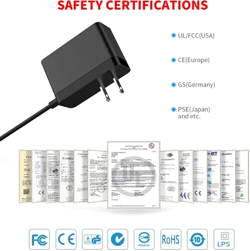Miniatura 5 de MEROM Cargador para Shark VACMOP Pro inalámbrico de piso duro, repuesto de trapeador de vacío VC200 UM200 VM20026 VM200C UM205 VC205 Serie Adaptador