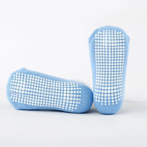 Miniatura 3 de Calcetines tobilleros antideslizantes con agarres, calcetines elásticos para bebés, para niños y niñas, recién nacidos, 6 pares de 1 a 3 años