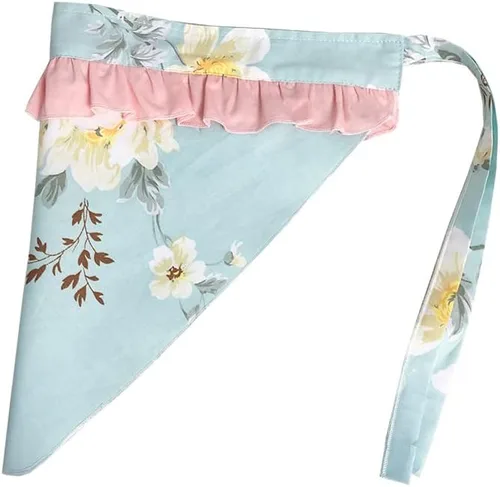 Miniatura 17 de Pañuelo con estampado floral, encantador, vintage, divertido, delantales para mujeres, niñas, pastel, jardín, pintura, delantales, diadema Delantal 7