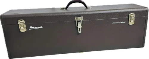 Miniatura 11 de Homak - Caja de herramientas industrial de acero de 32 pulgadas, capa de polvo arrugada marrón, BW00200320