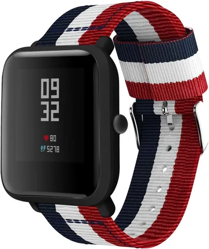 Miniatura 7 de 20MM Nylon Reemplazo Accesorio Reloj Banda Pulsera Pulsera para Huami Xiaomi Amazfit Bip Smart Watch