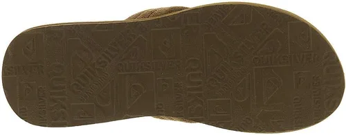 Miniatura 3 de Quiksilver Men's Carver Suede 3 Point Flip Flop Athletic Sandal