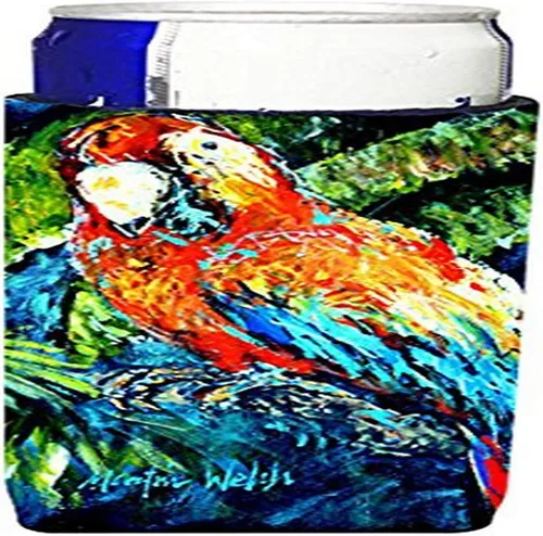 Miniatura 37 de Caroline's Treasures MW1185MUK Big Boy on Blue Crawfish Ultra Hugger para latas delgadas, funda para enfriar, lavable a máquina, funda para bebidas