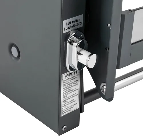 Miniatura 6 de Estante desplegable para gabinete, organizador superior de almacenamiento de armario de pared de cocina con 2 niveles, organizador de estante