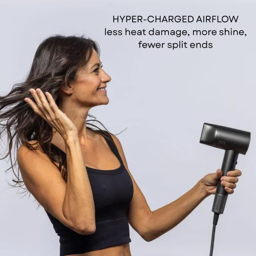 Miniatura 3 de Secador de pelo iónico con difusor para cabello rizado, silencioso y profesional de secado rápido para cabello grueso con 2 accesorios magnéticos