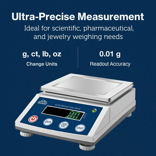 Miniatura 3 de Seattle Alki Scientific Lab Scale 105.82 oz x 0.00 oz Empresa USA Balanza de alta precisión para laboratorios
