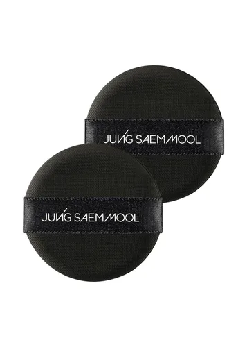 JUNG SAEM MOOL Puff de cojín de cobertura natural para ajuste suave con forma redonda 5.3 cm