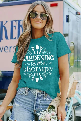 Miniatura 2 de MAIHUN Camisas de jardín para mujer, camiseta para amantes de las plantas, camiseta gráfica de jardinería, camisetas de regalo de jardinero