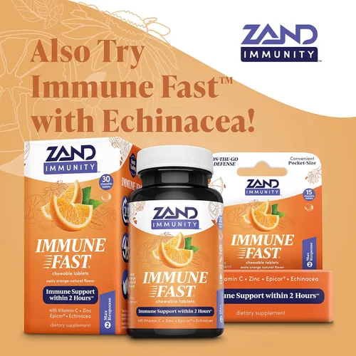 Miniatura 5 de Gomitas de inmunidad de saúco con zinc y vitamina C de ZAND - Suplemento de apoyo inmunológico - Gomitas de saúco con DV de zinc y vitamina C
