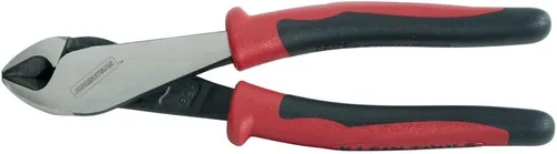Miniatura 4 de Klein Tools Alicates J228-8, fabricados en EE. UU., Alicates de corte diagonal con asas Journeyman de doble material, mandíbulas cortas y bordes