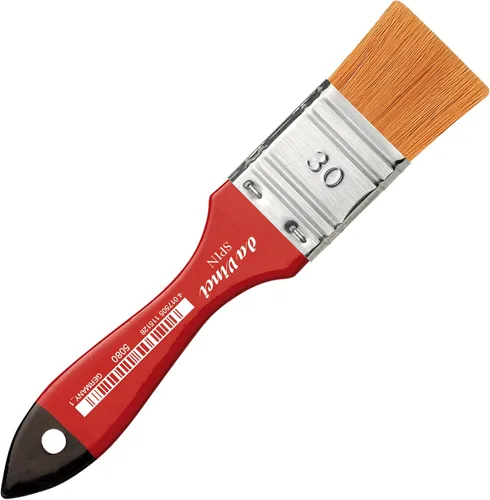 Miniatura 395 de da Vinci Watercolor Series 5580 CosmoTop Spin Pincel de Pintura, Redondo Sintético con Mango Rojo
