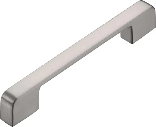 Miniatura 3 de Utopia Alley Marino - Tirador decorativo para armarios y cajones, acabado de níquel cepillado, manija de metal para cajones, 5.0 pulgadas de centro