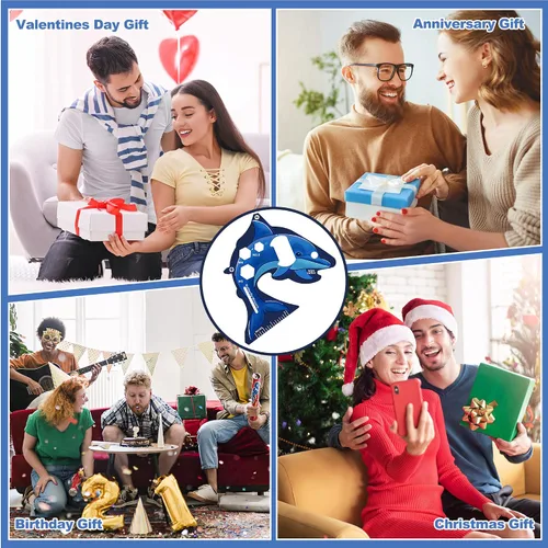 Miniatura 6 de Divertidas ideas de regalo para hombres, delfín, regalos únicos de regreso a la escuela para estudiantes y profesores, regalos geniales de elefante