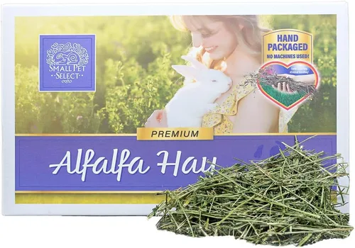 Miniatura 8 de Small Pet Select Alfalfa - Alimento para mascotas para conejos jóvenes, conejillos de indias, chinchillas, tortugas y otros animales pequeños, caja