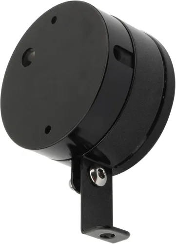 Riloer Kit de soporte de reubicación de montaje lateral, 2 piezas de soporte de metal negro + soporte de instrumentos de motocicleta de fondo alto