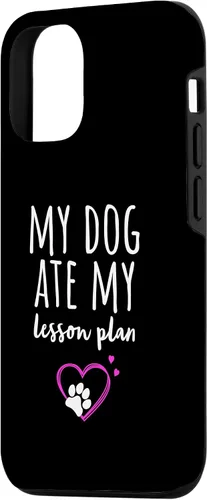 Miniatura 2 de iPhone 14 Mi perro se comió mi plan de lecciones divertido estuche para profesores de regreso a clases