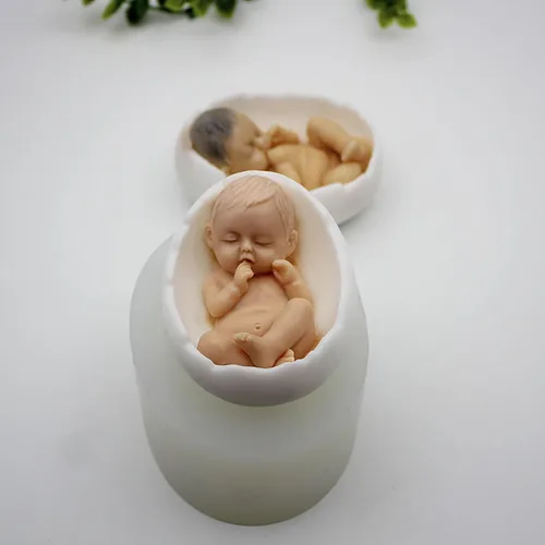 Miniatura 11 de Molde de silicona hecho a mano para jabón, vela, escultura de hielo y más, cuenco de molde de yeso aromático Bowl-Cat