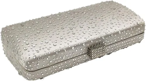 Miniatura 4 de Bolsos de noche elegantes de cristal de embrague de las mujeres de la boda de la caja