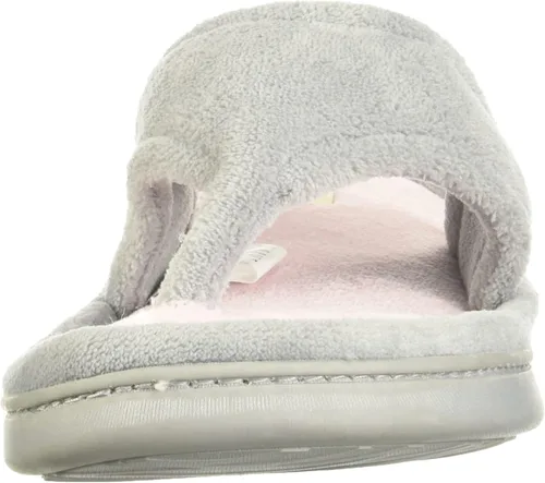 Miniatura 2 de Pantuflas Dearfoams Melanie de microfibra, con color combinado, con tira, para mujer
